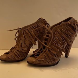 Zara fringe shoes